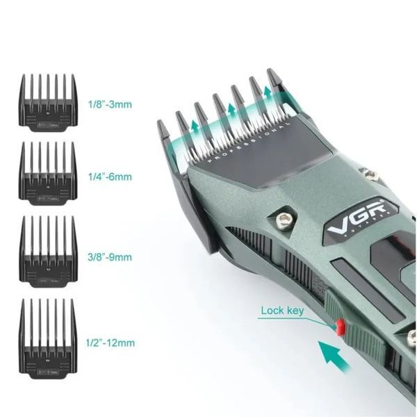 Машинка для стрижки волосся VGR V-696 3169654173 фото