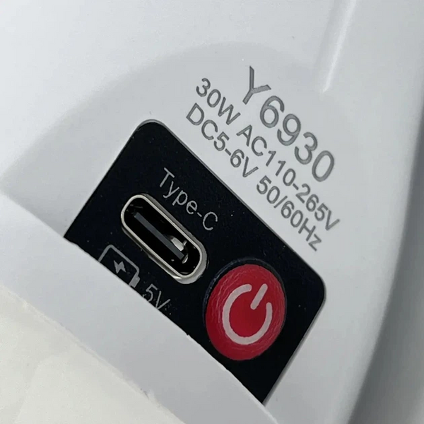 Аварійна LED лампочка Luxury Y6930 30W з акумуляторами 18650 (3 шт), патрон E27, біла 18659 фото