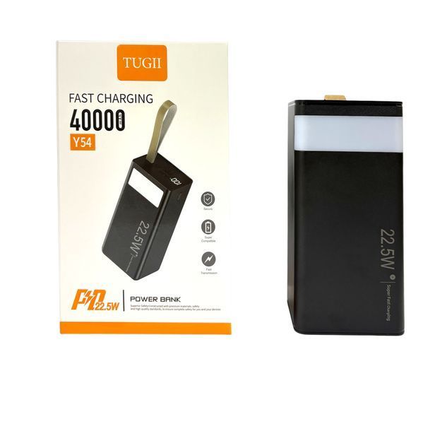 Зовнішній акумулятор (power bank) 40000мА&middot;год 22,5Вт TUGII Y54 2887124907 фото