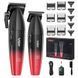 Машинка для стрижки волосся 2 in 1 VGR V-640 S2 Black Red 3131922576 фото 1