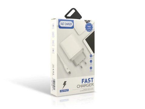 Зарядний пристрій 220В 3,5А 12Вт 12В USBx1 QC3.0 Fast Charger M-111 1782444485 фото