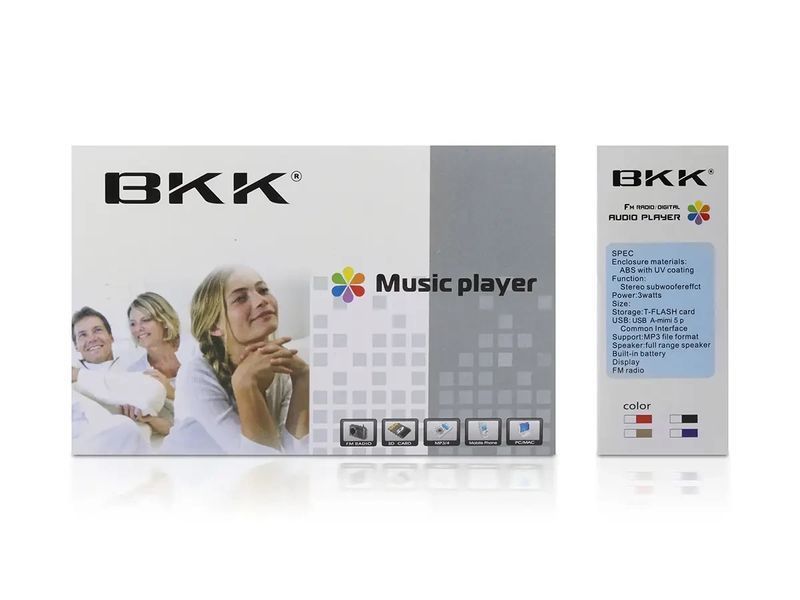 Радіоприймач BKK USB/MP3 B851SS 1546941555 фото