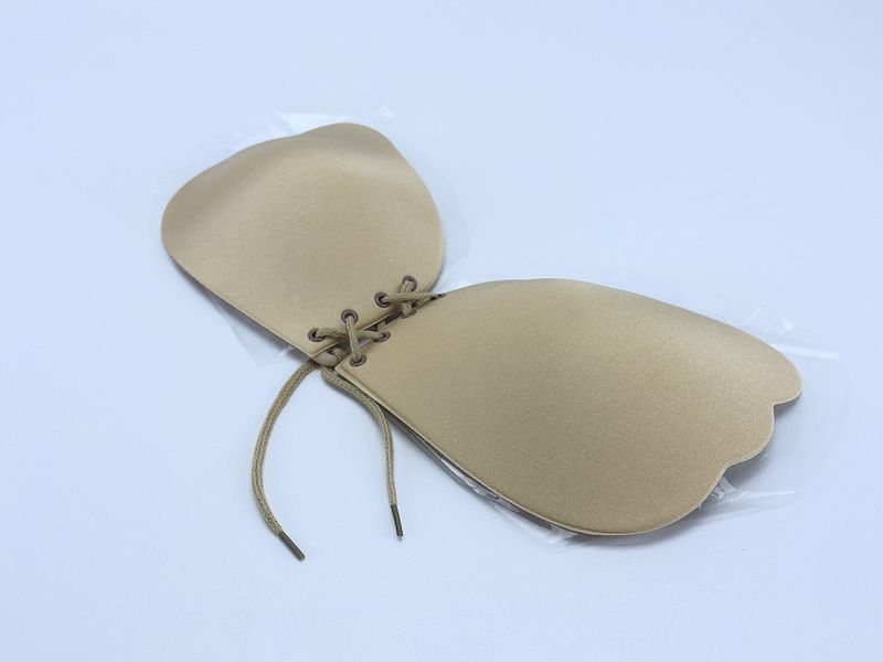Силіконовий бюстгальтер невидимка Fly Bra Invisible Bra Беж С 82767558 фото