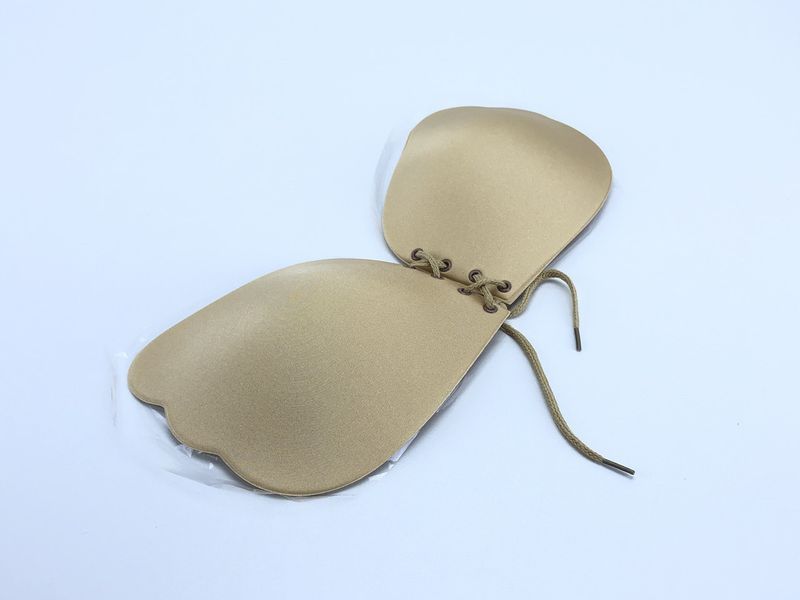 Силіконовий бюстгальтер невидимка Fly Bra Invisible Bra Беж С 82767558 фото