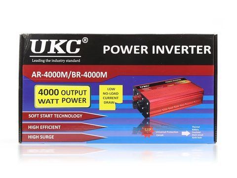 Преобразователь инвертер AC/DC 4000Вт 12В UKC SI-A2-AR4000M 1774546080 фото