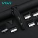 Машинка для стрижки волосся професійна VGR V-640C Black 3131924207 фото 7