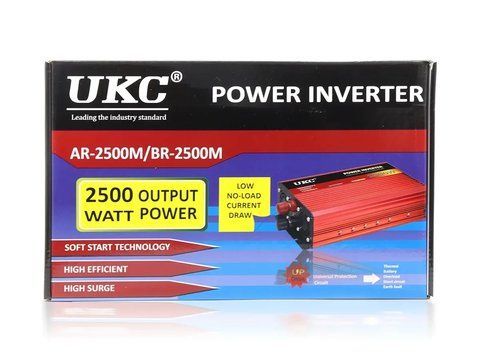 Преобразователь инвертер AC/DC 2500Вт 12В UKC SI-A2-AR2500M 1774546082 фото