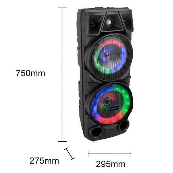 Колонка музична портативна Bluetooth ZQS2801 2927965989 фото