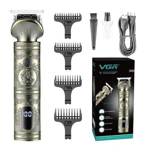 Тример акумуляторний підзарядка від USB VGR V-962 2128262026 фото