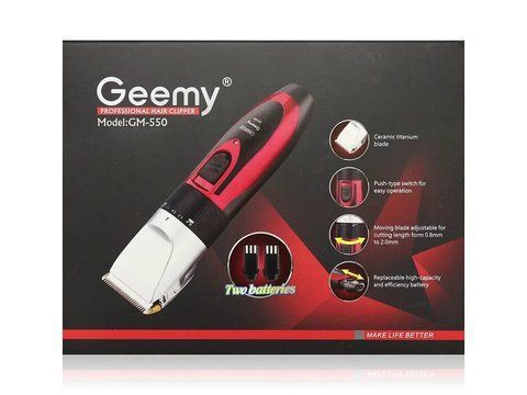 Машинка для стрижки волосся Geemy GM-550 1669135744 фото
