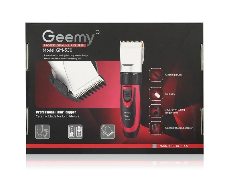 Машинка для стрижки волос Geemy GM-550 1669135744 фото
