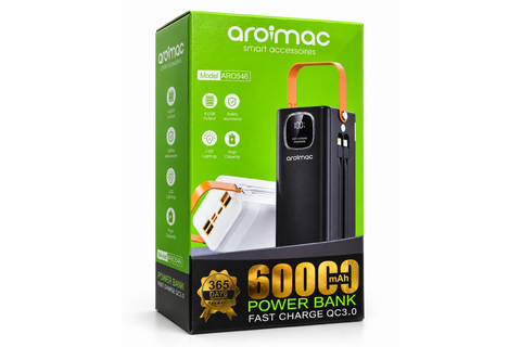 Power Bank Aroimac (60000 mAh) (Швидка зарядка 22,5W) 6001 фото