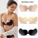 Силіконовий ліфчик без бретельок Fly Bra Decollete Розмір С Беж 82767611 фото 1