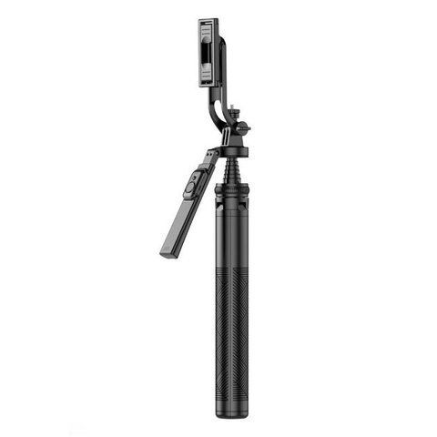 Монопод-штатив RIAS С19 3в1 для смартфонів з пультом ДУ Black 108774625 фото