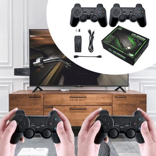 Игровая консоль Game M8 Stick Lite 64 GB TB приставка геймстик 93899288 фото