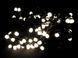 Гирлянда черный провод круглая матовая лампа 300LED (теплый белый) LED300WW-10 831062189 фото 2