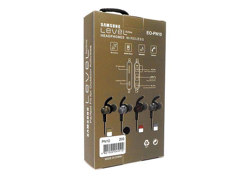 Наушники вакуумные с микрофоном Bluetooth EO-PN10 925844440 фото