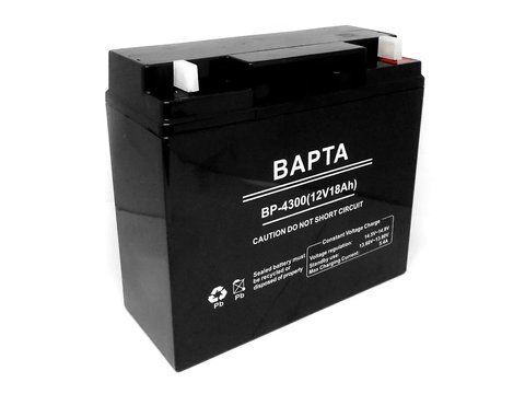 Акумуляторна батарея BAPTA 12В 18,0Ач 181х77х167 BP-4300 1005430003 фото