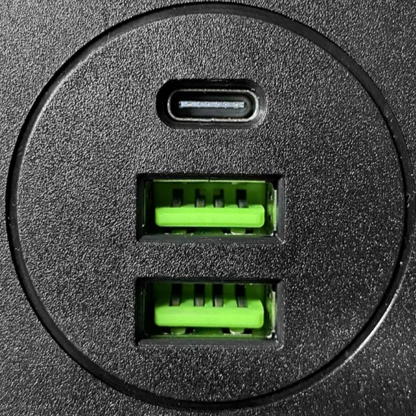 Мережевий фільтр на 4 розетки 2хUSB и Type-C з підсвіткою 2500Вт 1198 фото