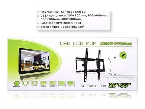 Настенный крепеж для телевизора 26"-55" KT02 1169413054 фото