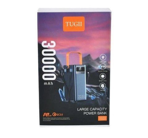 Зовнішній акумулятор (power bank) TUGII-Y103 30000мАгод 22,5Вт 57060465 фото
