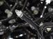 Гірлянда чорний провід прозора конічна лампа 400LED (білий) LED400W-2 616827264 фото 4