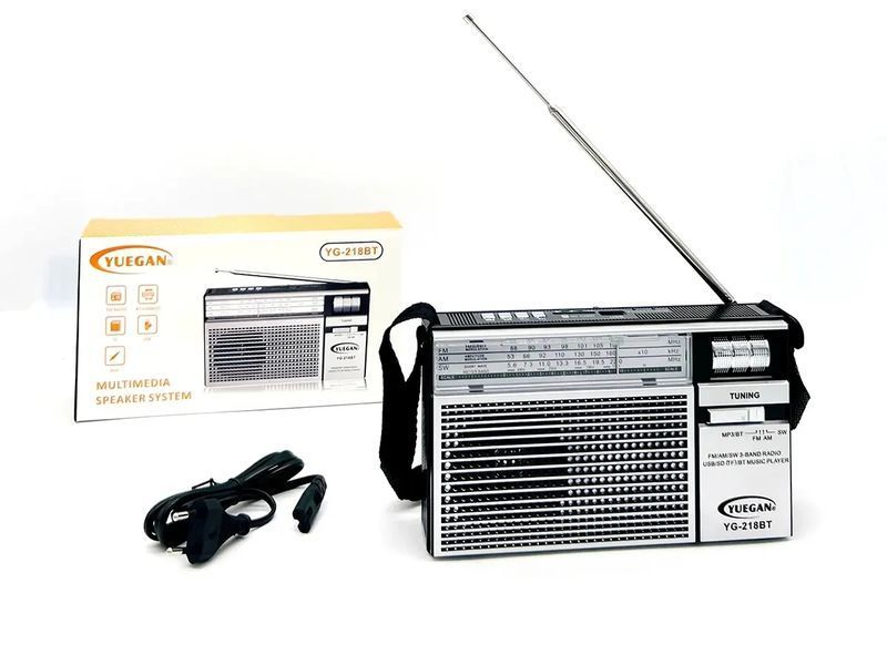 Радиоприемник Bluetooth YUEGAN YG-218BT 2898289037 фото