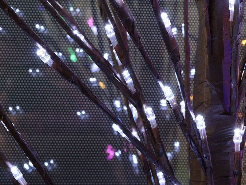 Гирлянда дерево коричневое Brown 1,5м 220LED (белый) TREE-1-5-W-1 1299058149 фото