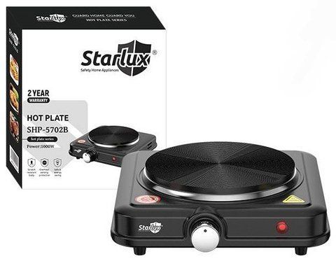 Плита електрична 1 диск 1000Вт Starlux SHP-5702B 2865464516 фото