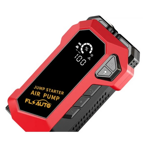 Автомобільний пусковий пристрій-бустер JUMP STARTER+Компресор 4000А, 20000 мАг 256009 фото