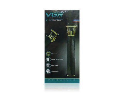 Тример акумуляторний підзарядка від USB VGR V-179 1868992104 фото