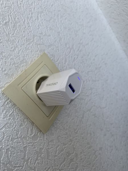 ЗЗП Мережевий Зарядний пристрій USB x 1 AC100 1USB (без паковання) 75562810 фото