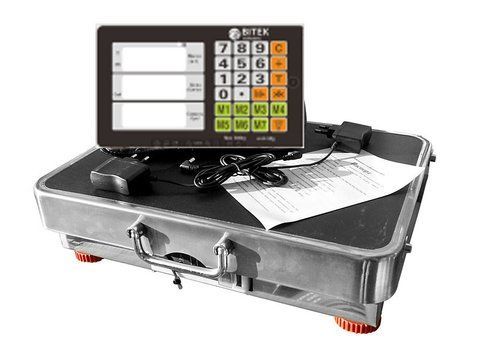 Весы электронные торговые WIFI 300кг 42х52см 4В steel body BITEK TCS-R-S 1028812453 фото