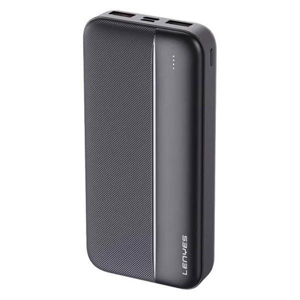 Зовнішній акумулятор Power bank 20000mAh з USB, Lenyes PX263 / Повербанк із швидкою зарядкою 75562876 фото