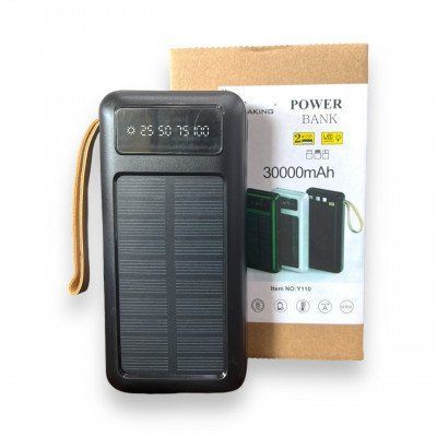 Павербанк 30000mAh із солн.панеллю 75562723 фото
