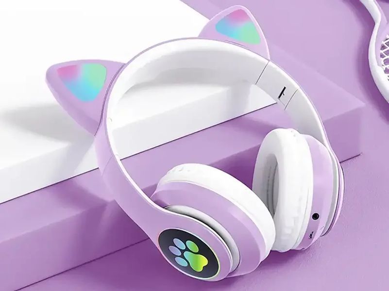 Навушники накладні Bluetooth Кошенятко з вушками STN-28 1515744796 фото