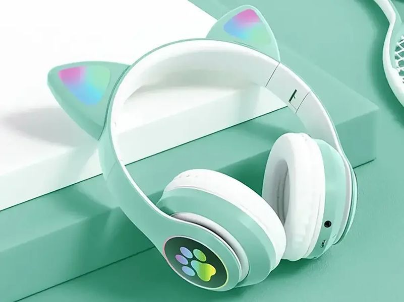 Навушники накладні Bluetooth Кошенятко з вушками STN-28 1515744796 фото