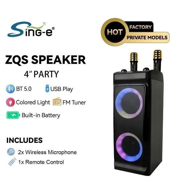 Колонка музыкальная портативная Bluetooth ZQS4290 2927965974 фото
