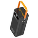 МБ Павербанк WUW 60000mAh 22.5W, Павербанк WUW TUGII Y106 с быстрой зарядкой PD/QC, Портативный внешний аккумулятор, универсальные порты 4USB/Type-C, LED-дисплей, 4 встроенных кабеля Lightning/Micro/Type-C/USB 60000 фото 5