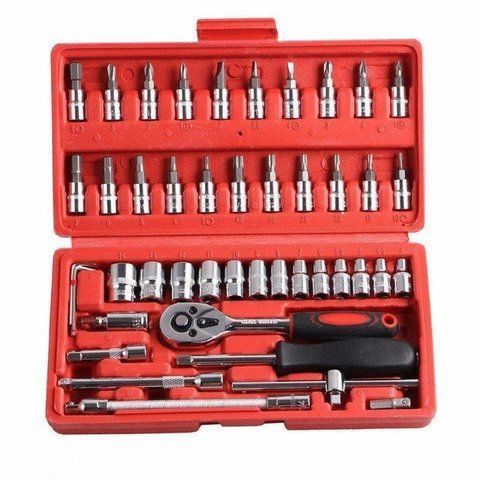 Набор инструментов Piece Tool Set 46 предметов в ударопрочном кейсе 75562850 фото